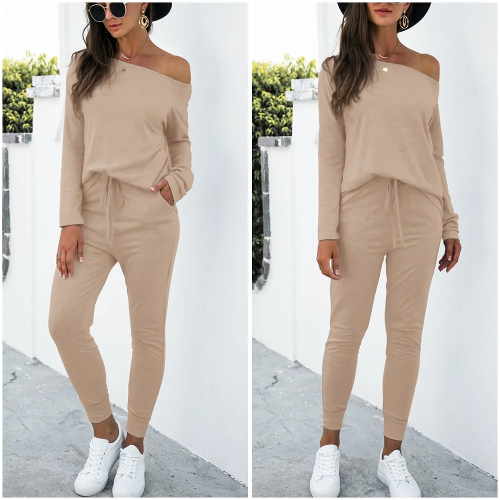 Navy Long Sleeve T-Shirt and Pants Set - Picture 6 of 10